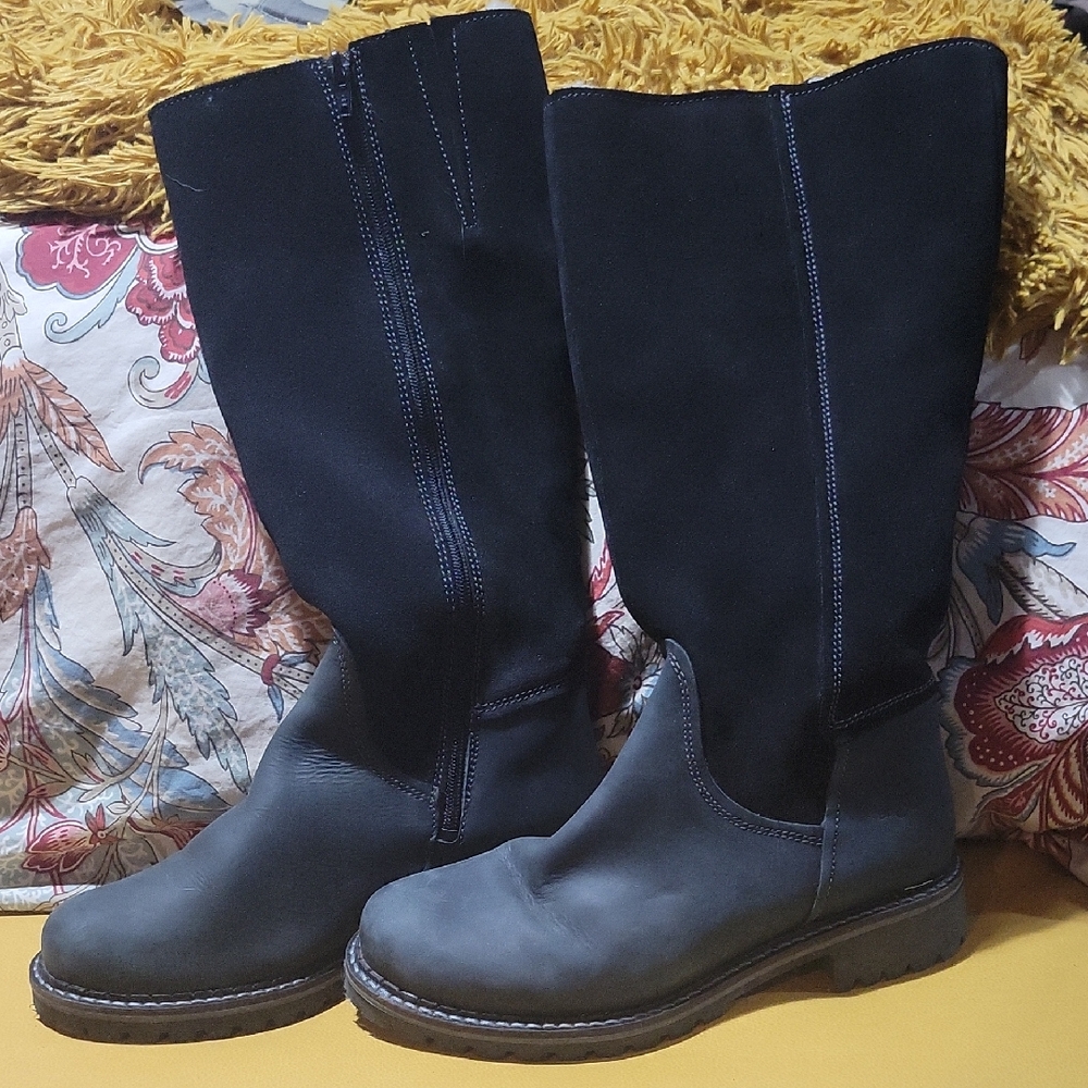 Bos. & Co. Black Knee-High Winter Boots